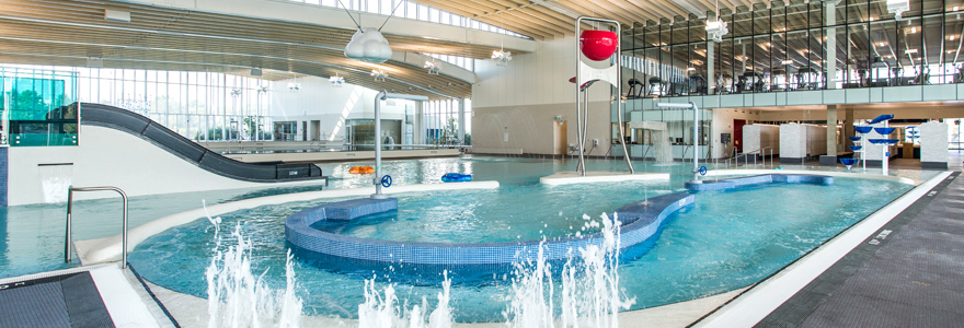 View of the Minoru Centre for Active Living pool