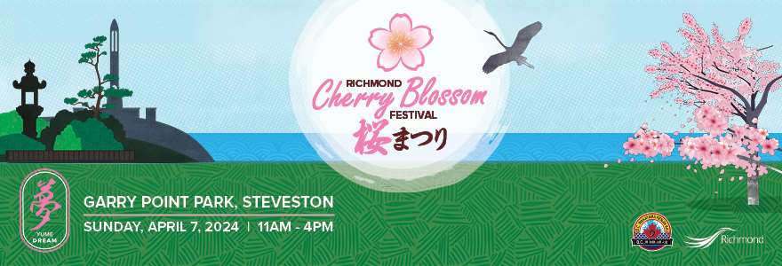 Richmond Cherry Blossom Festival 2024 web banner