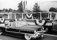 Oak Street Bridge opening ceremonies, 1957.