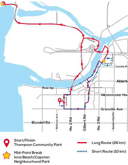 Island City by Bike Map