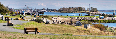 Garry Point Park landscape