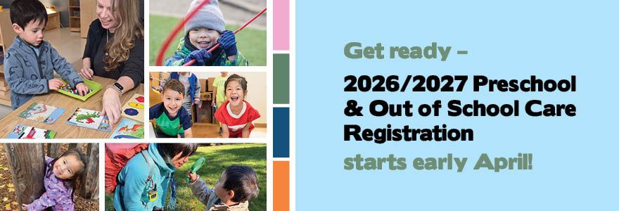 Hero banner - Preschool and Out of School Care April