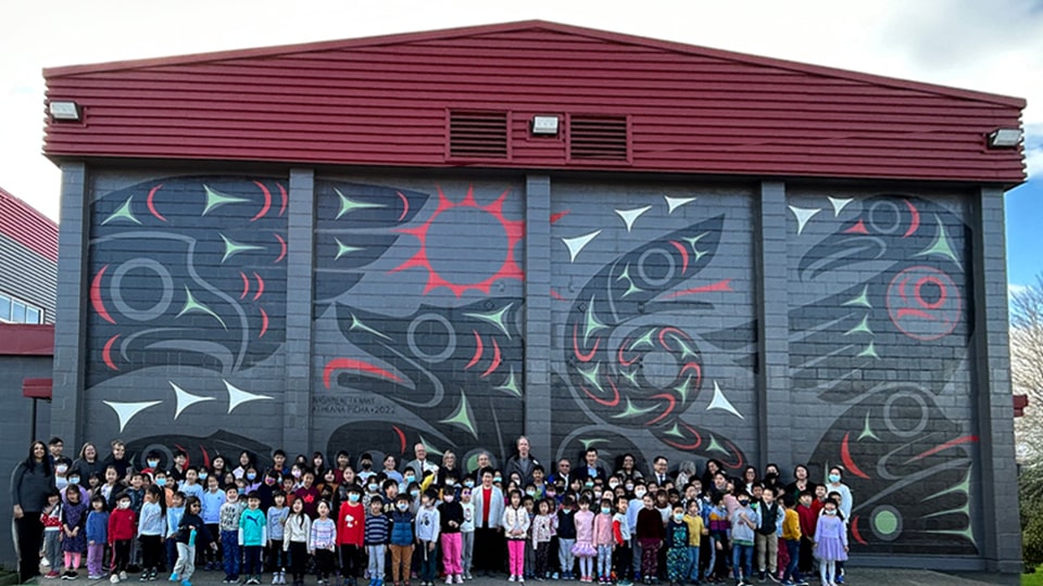 Garden City School Mural, Atheana Picha