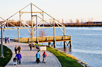 Imperial Landing boardwalk