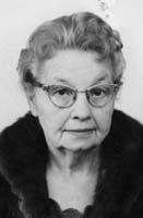 Jessie Wowk, ca. 1965.