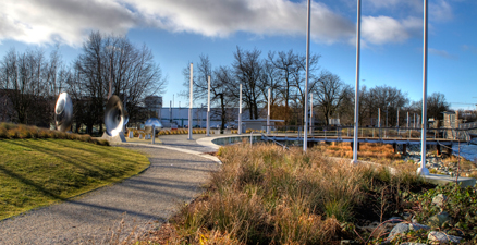 Middle Arm Greenway - amphitheatre