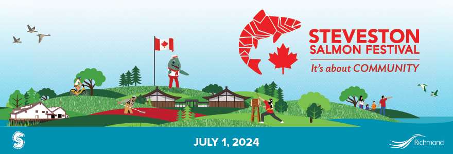 Steveston Salmon Festival 2024 web banner