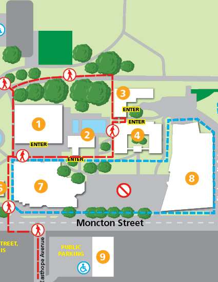 2025 Steveston Community Centre Path of Travel