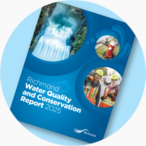 Water Report - circle graphic