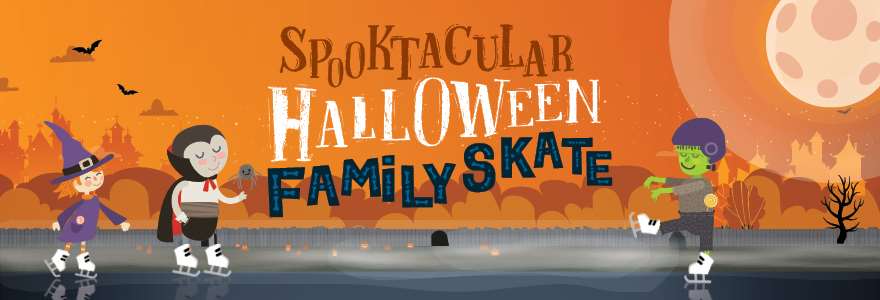 Web banner Halloween Skate