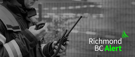 Richmond BC Alert web banner