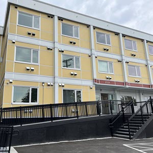 Exterior of Aster Place Housing Development