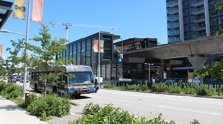 Street view of new Capstan Station