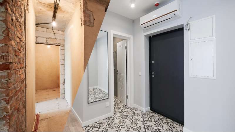 Renovate a townhouse or apartment unit