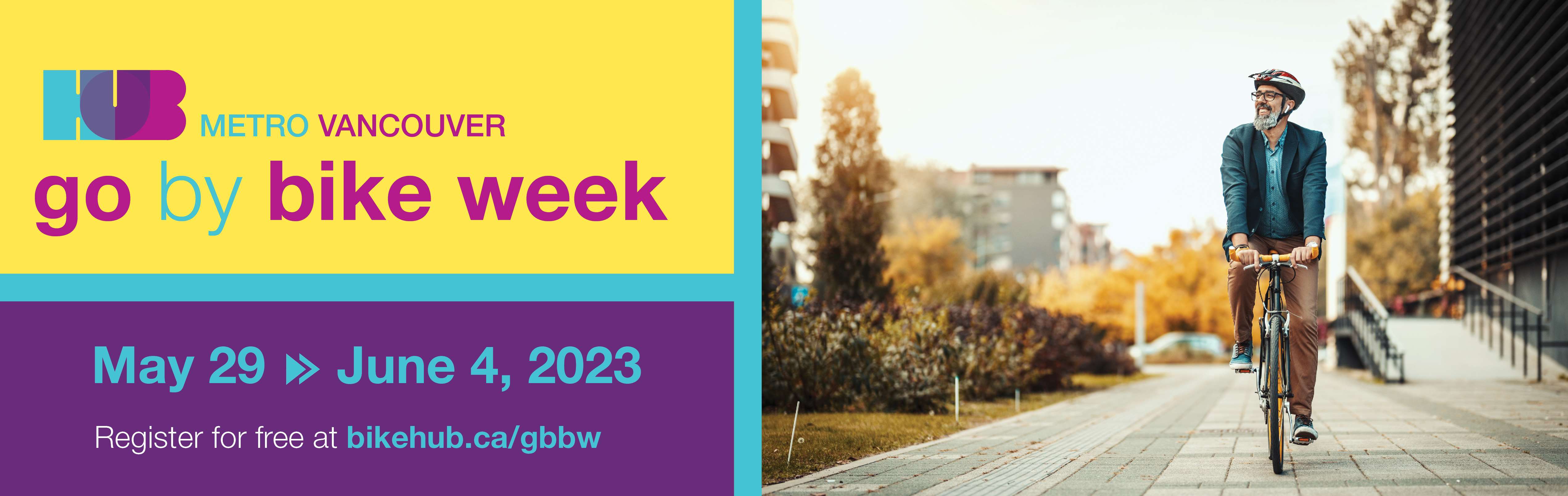 2023 Go By Bike Week Banner