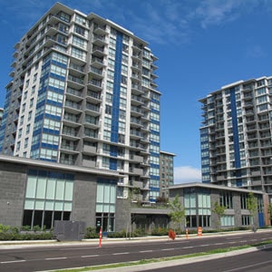 Exterior of Kiwanis Towers
