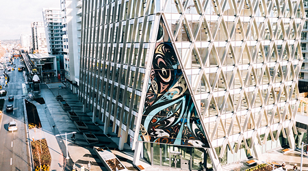 View of Sea to Sky public art