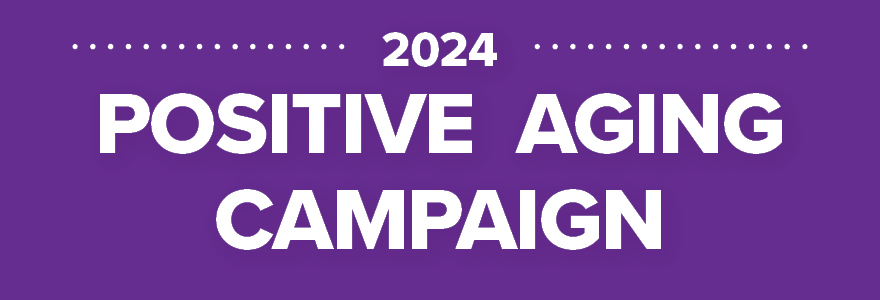 Positive Aging Campaign - web banner