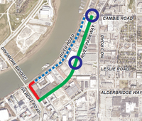 See full sized River Parkway Map