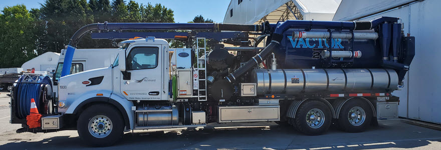 Vactor truck