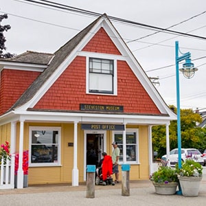 Exterior view of the Steveston Museum and Post Office