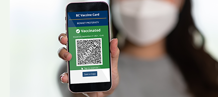 BC Vaccine Card Banner