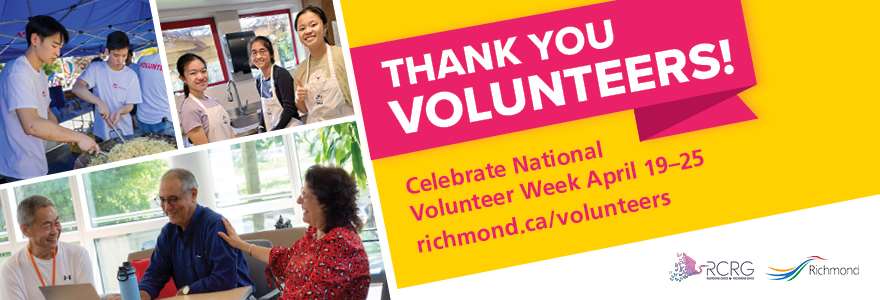 Web Banner for Volunteer Week