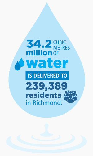 Water delivery infographic