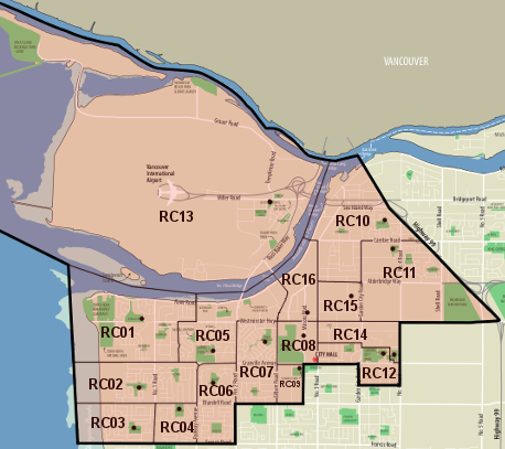 Voting Areas Map