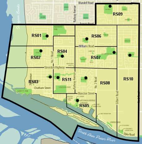 Voting Areas Map