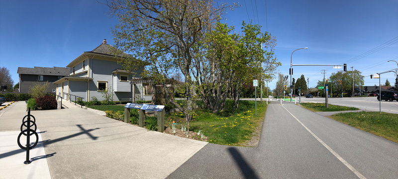 Railway Greenway and Branscombe House