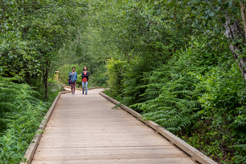 New boardwalk open