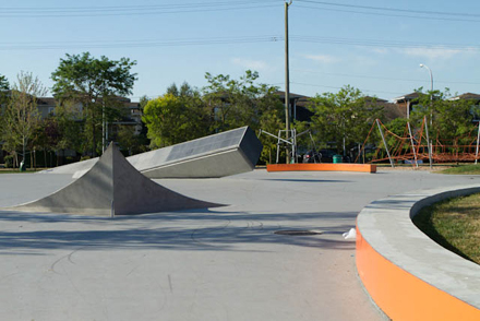 Skate area