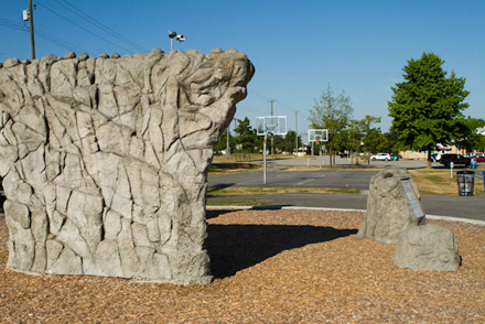 climbing wall