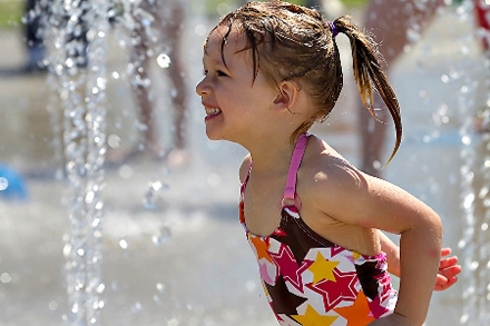 Steveston Community Park - Waterplay Area