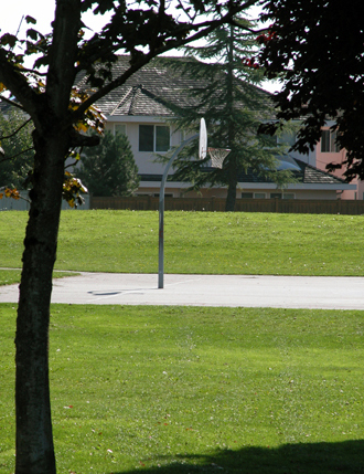 Odlin Park - south facing view of basketball court
