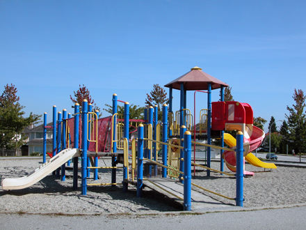 Odlin Park - east facing view of playground