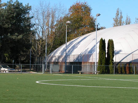 Minoru Park - Artificial Turf field at south end of park near Granville Avenue