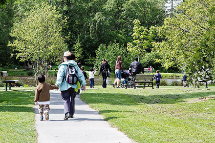 Garden City Park trails