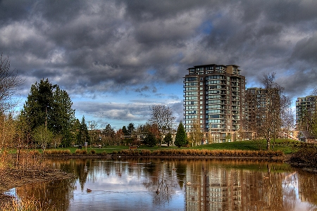Garden City Park - view of pond