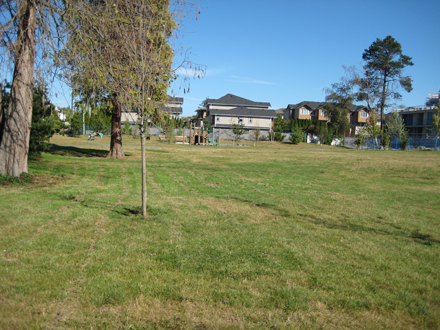 Katsura Park: view facing east