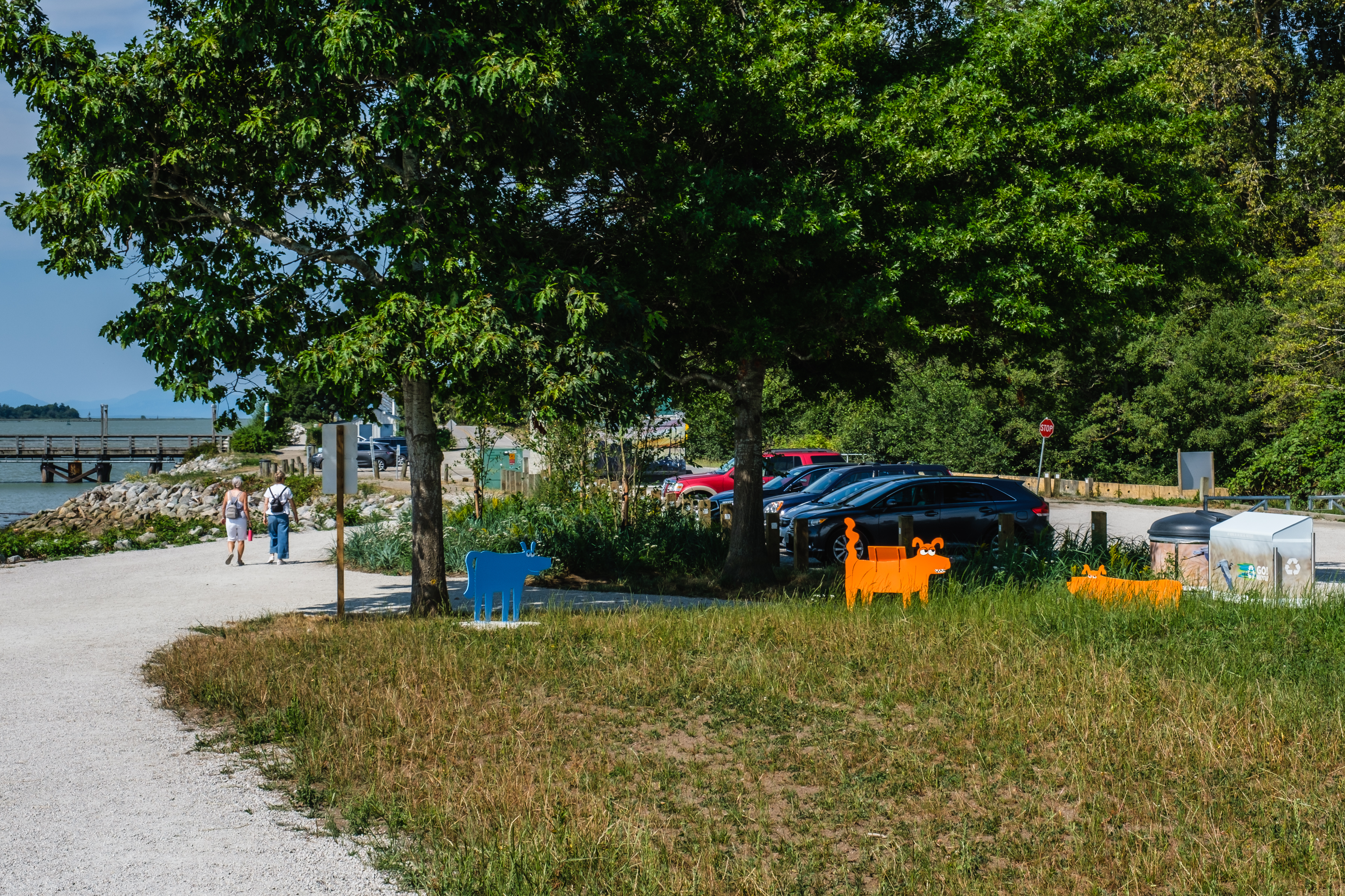 Entrance to No. 3 Road Bark Park