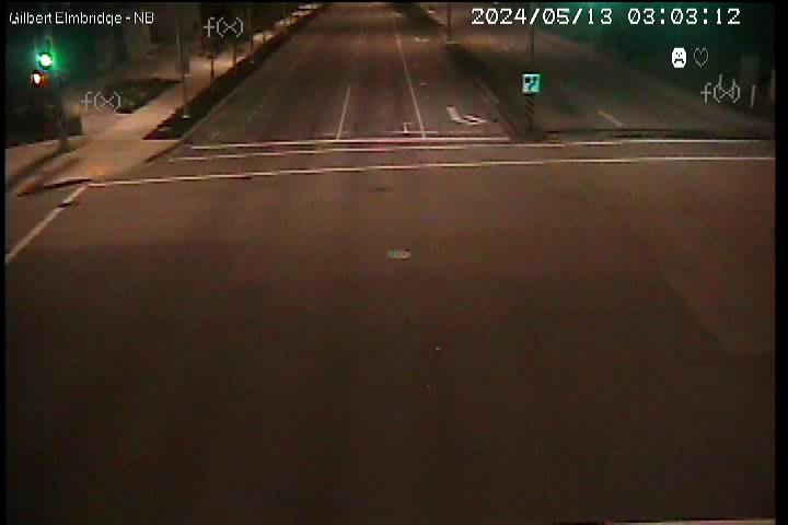 Live Camera Image: Gilbert Road at Elmbridge Way Northbound