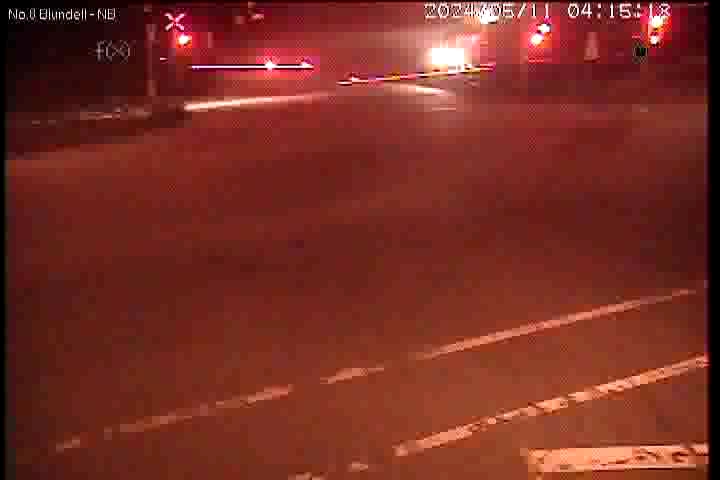 Live Camera Image: No. 8 Road at Blundell Road Northbound Northbound