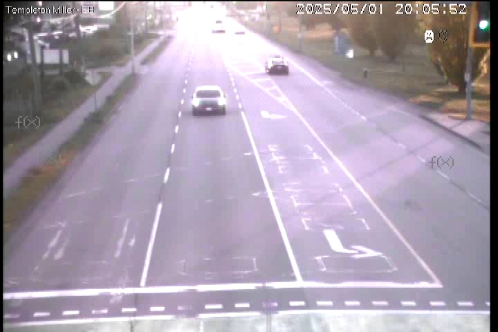 Live Camera Image: Templeton Street at Miller Road Eastbound