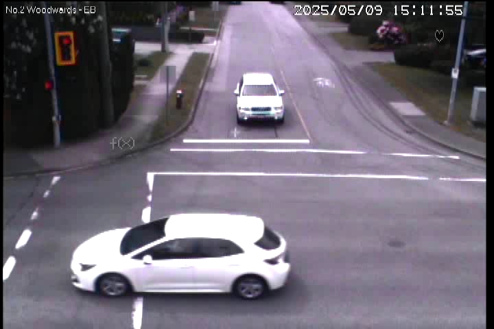 Live Camera Image: No. 2 Road  at Woodwards Road Eastbound