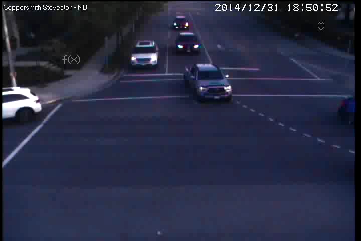 Live Camera Image: Coppersmith Place at Steveston Highway Southbound