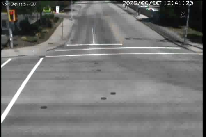 Live Camera Image: No. 4 Road at Steveston Highway Southbound
