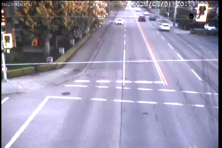 Live Camera Image: No. 2 Road at Maple Road Northbound