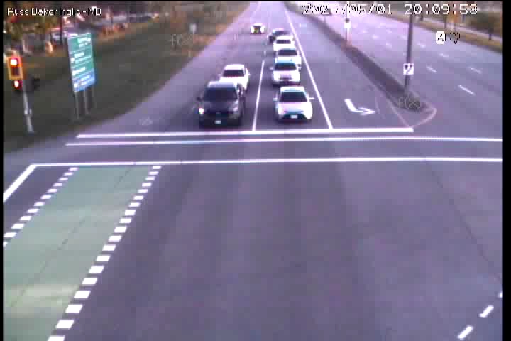 Live Camera Image: Russ Baker Way at Inglis Way Northbound